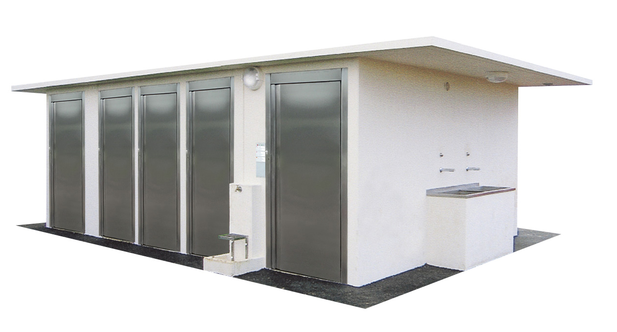 douche extérieur Charpente 4 pent