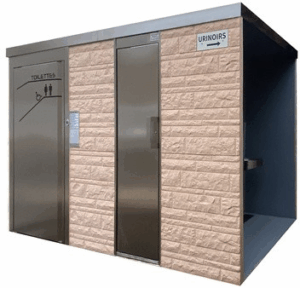 Béton brut (peint au RAL de votre choix)